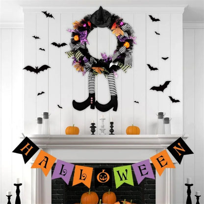 Hexe Halloween Kranz