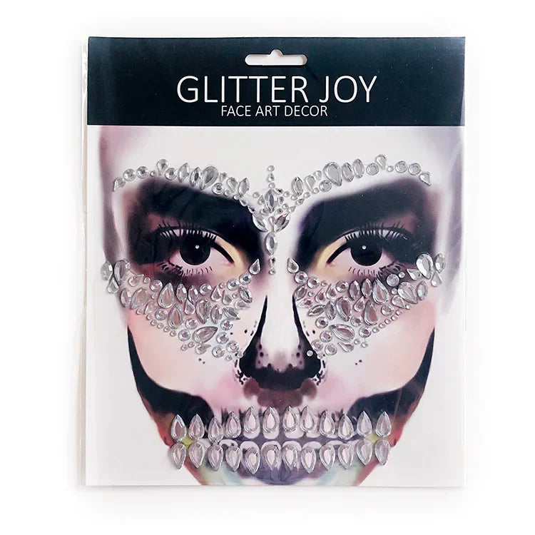 Halloween Gesicht Aufkleber