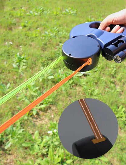 Zwei Hunde, eine Lösung – Die clevere Doppelleine mit 360° Drehung