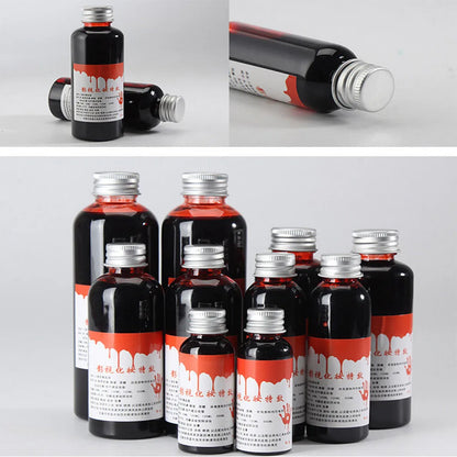 Halloween Fake-Blut & Make-up Requisiten