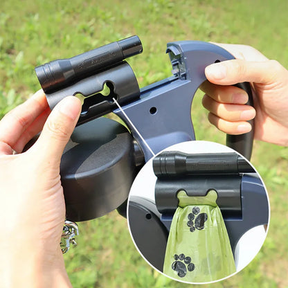 Zwei Hunde, eine Lösung – Die clevere Doppelleine mit 360° Drehung