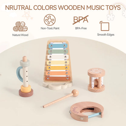 Musikinstrumente Montessori Baby 0-12 Monate