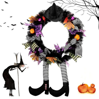 Hexe Halloween Kranz