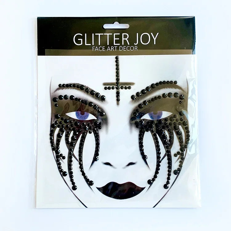 Halloween Gesicht Aufkleber