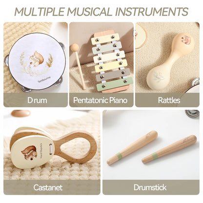 Musikinstrumente Montessori Baby 0-12 Monate