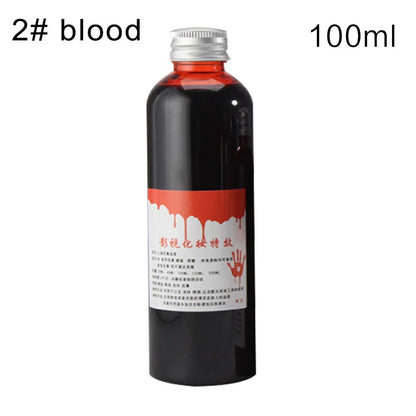 Halloween Fake-Blut & Make-up Requisiten