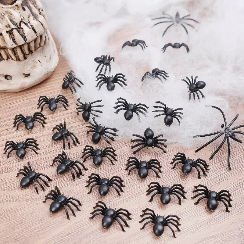 Schwarze Mini Spinnen 🕷️